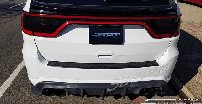 Custom Dodge Durango  SUV/SAV/Crossover Rear Add-on Lip (2017 - 2024) - $980.00 (Part #DG-019-RA)